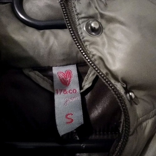 Khaki thin jacket used, size S