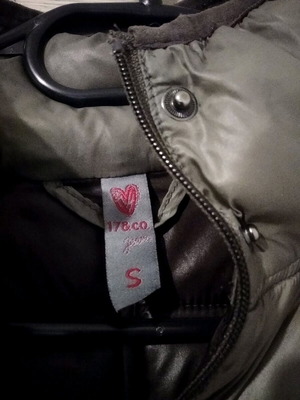 Khaki thin jacket used, size S