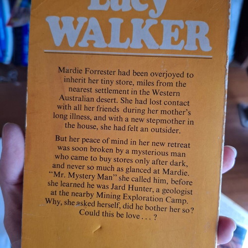 English novels used, set of 4, romantic and mystery for girls