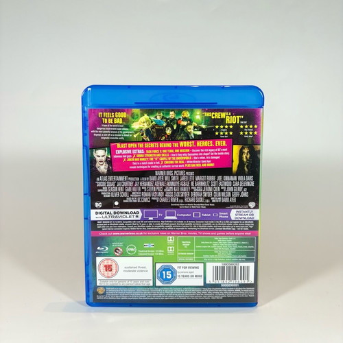 Suicide Squad Extended Cut Blu-ray like new with subtitles