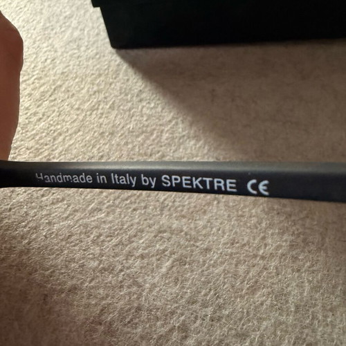 Spektre Stardust sunglasses with mirror effect like new, black
