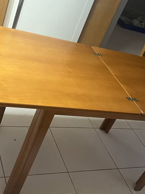 Solid wood kitchen table, extendable