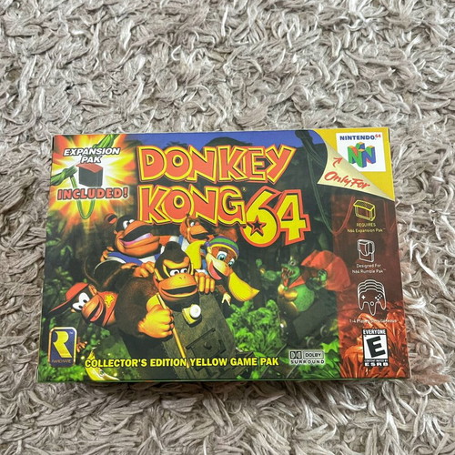 Donkey Kong 64 Nintendo 64 game like new, European edition