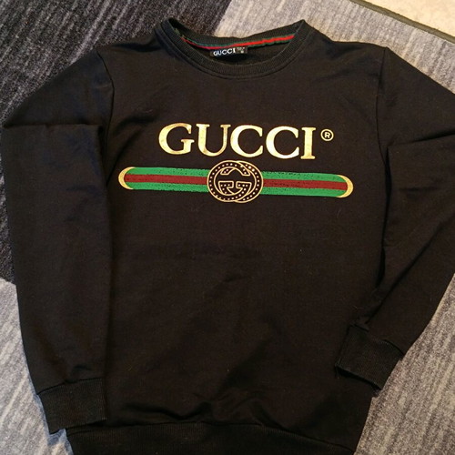 Gucci Longsleeve sweatshirt Small used, black, cotton