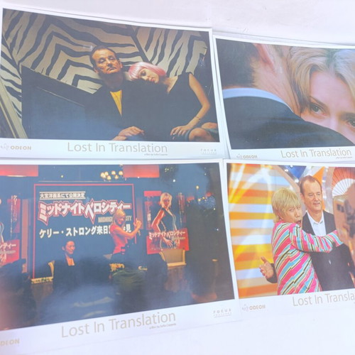 Lost in Translation Odeon Lobby Cards set of 14 used