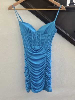 Zara dress like new, blue, size XS