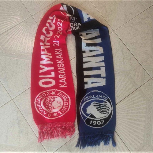 Collectible Olympiacos - Atalanta scarf used 2022
