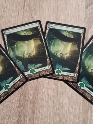 Forest MTG basic land cards mint condition