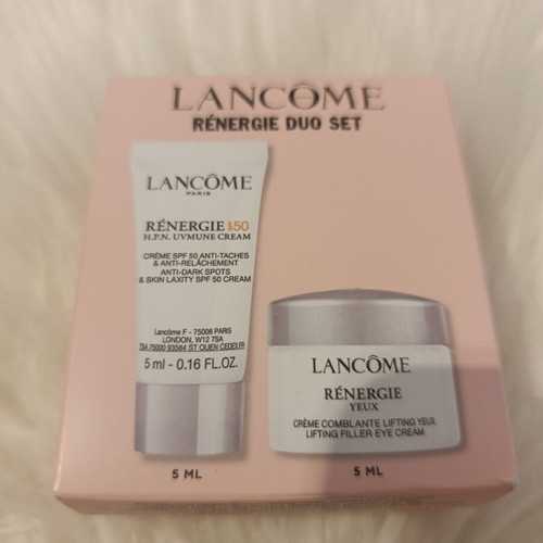 Lancôme Rénergie Duo Set with SPF 50 and Eye Cream