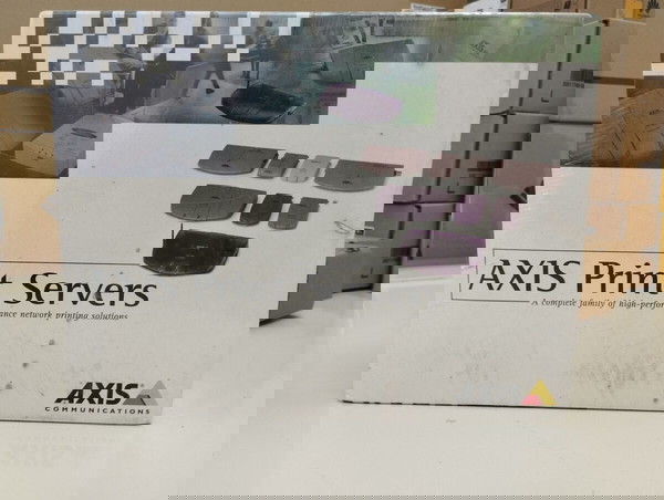 Tοπικό δίκτυο της AXIS 540 + Print Server LAN 0058-003-01.