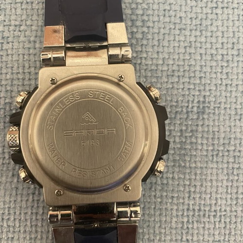 Unisex wristwatch like new, blue