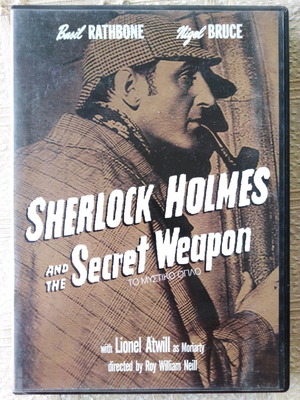 Sherlock Holmes And The Secret Weapon DVD μεταχειρισμένο με ελληνικούς υπότιτλους