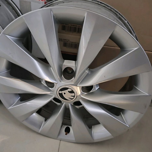 Aluminum rims used, 4 pieces, Skoda Karoq, 6jx16 h2 et43