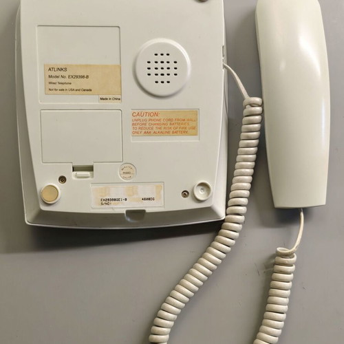 GE home phones used, pack of 2, white wired