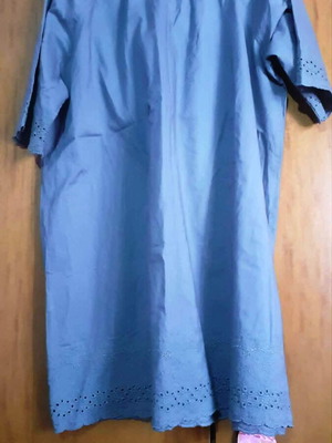 Tunic like new, dark blue summer boho style, sizes L and XL