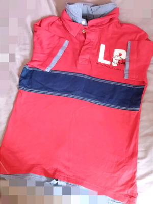 Zara Boys shirt used, size 9-10 years, red
