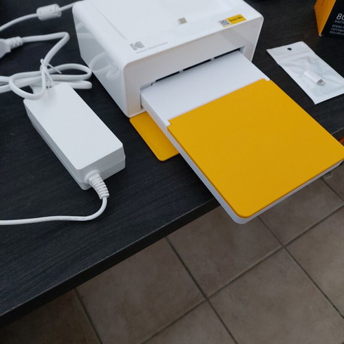 Kodak PD-460 thermal photo printer with Bluetooth, yellow