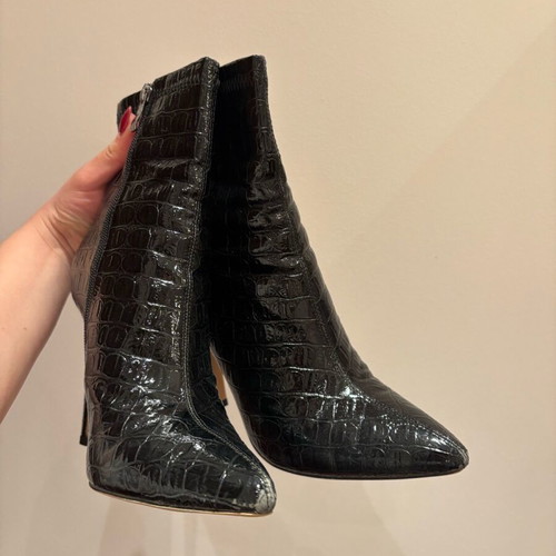 Public Desire ankle boots used, black, size 38, 10cm heel