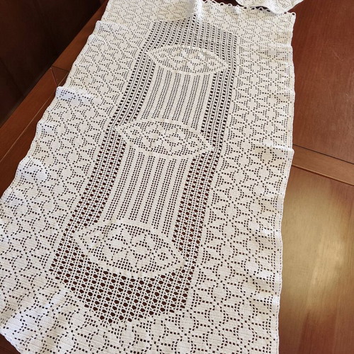 Handmade curtains like new, set of 2, 65x115 cm