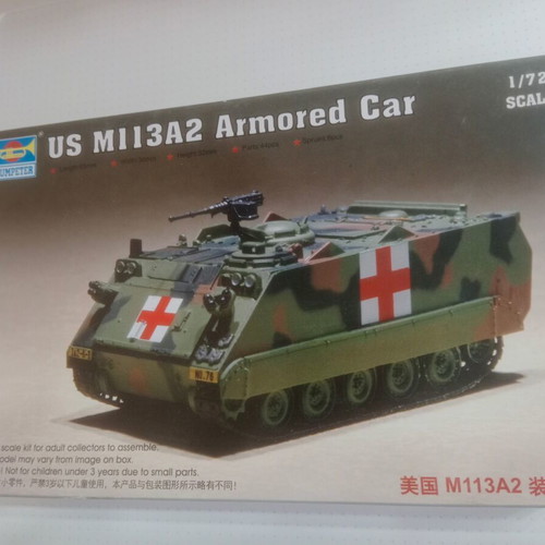 Trumpeter US M113A2 Armored Car model 1:72 new, sealed