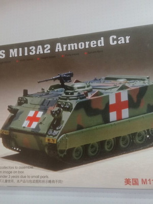 Trumpeter US M113A2 Armored Car model 1:72 new, sealed