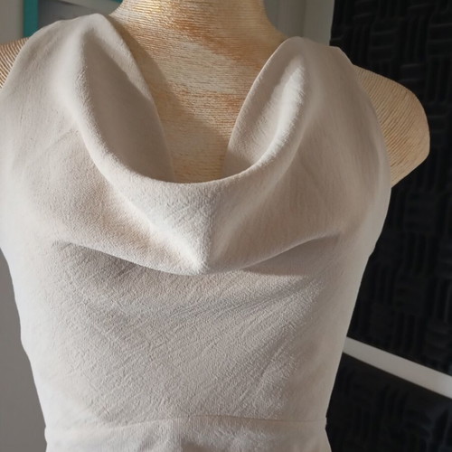 Zara maxi dress beige size S like new, elastic