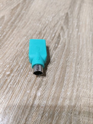 PS/2 Male to USB-A Female Adapter used
