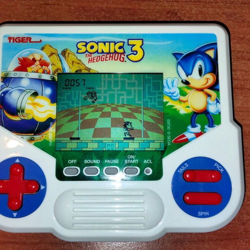 Tiger Electronics Sonic the Hedgehog 3 used console