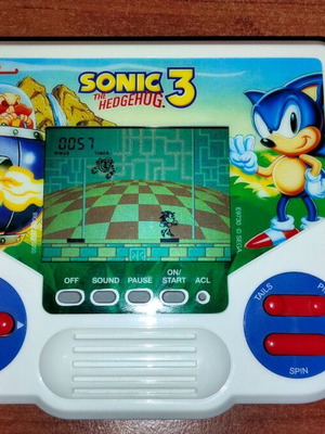 Tiger Electronics Sonic the Hedgehog 3 used console