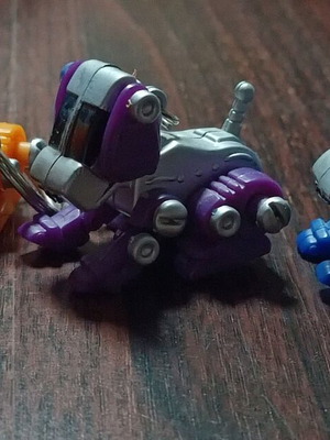 Robot dog keychains new, set of 3