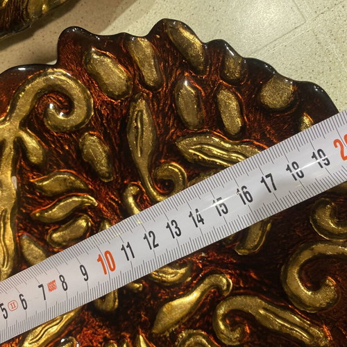 Decorative platters, set of 2
