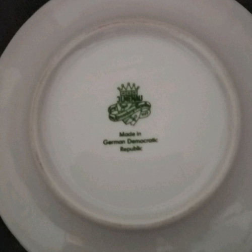 Espresso set for 6 people porcelain Germany like new