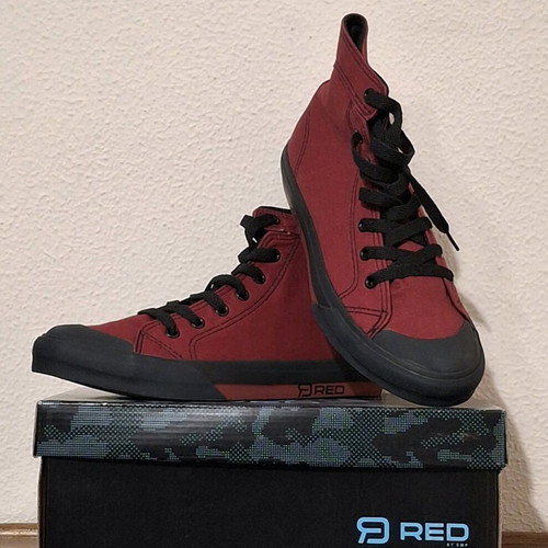 EMP R.E.D. Walk The Line sneakers red like new size 40