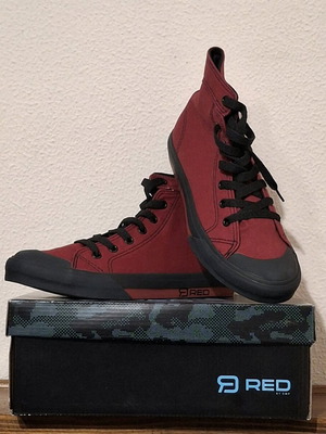 EMP R.E.D. Walk The Line sneakers red like new size 40
