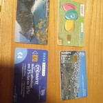 Phone cards pack of 4 pieces