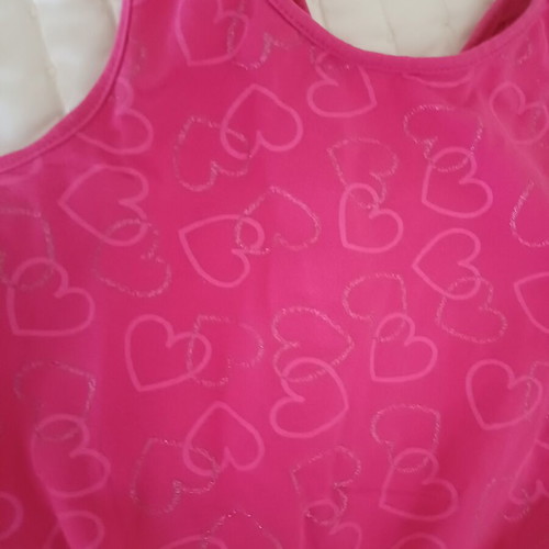 Energiers girls' romper size 110 cm, like new, pink