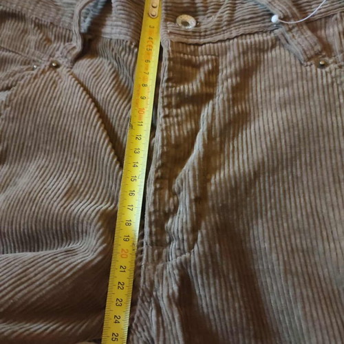 Gsus Sindustries Corduroy Men's Pants beige new, bootcut