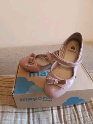 Mayoral ballerinas size 32 used, pink