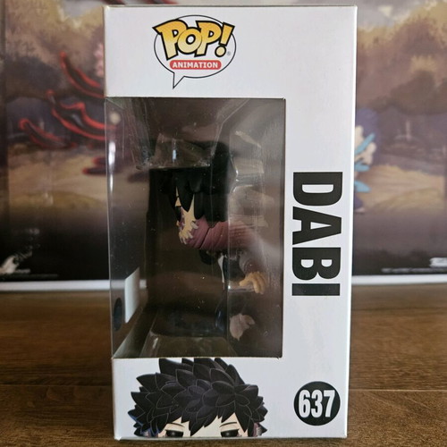 My Hero Academia Dabi Funko Pop! new with exclusive Media Link sticker
