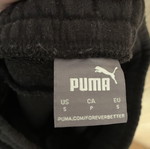 Puma black sweatpants, size small
