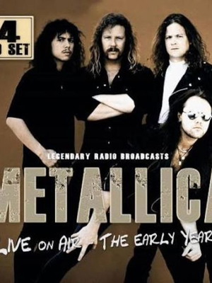 Metallica Live On Air The Early Years 4xCD καινούργιο, metal