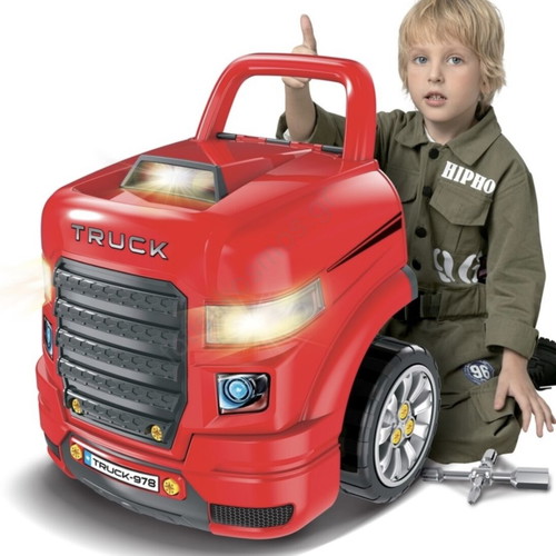 Workshop Truck Toy like new with lights and sound