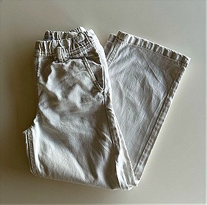 Zara λευκό παντελόνι για κορίτσι 11-12 χρονών