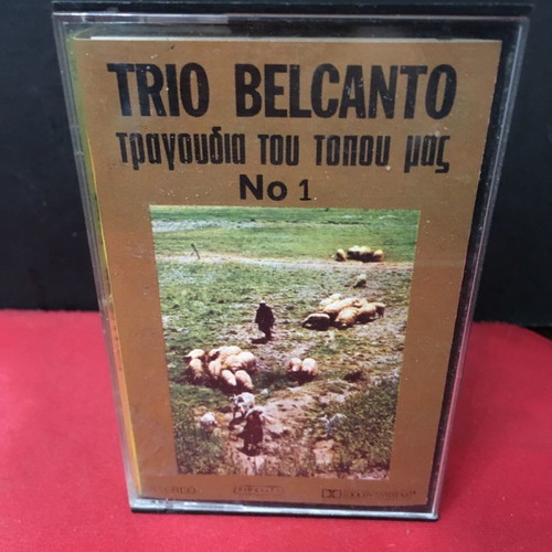 Trio Belcanto Songs of Our Land cassette used, traditional