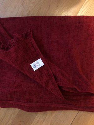 Κόκκινο ριχτάρι M&S vintage σαν καινούργιο