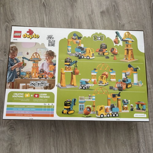 Lego Duplo 10476 3 in 1 Construction Site and Vehicles new