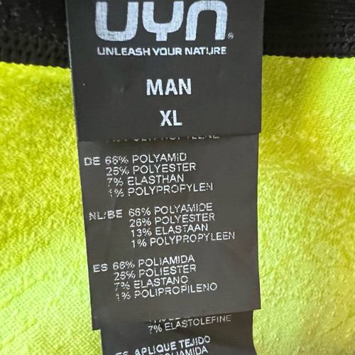 UYN Integrated Cycling Skinsuit Men Italy Size XL new