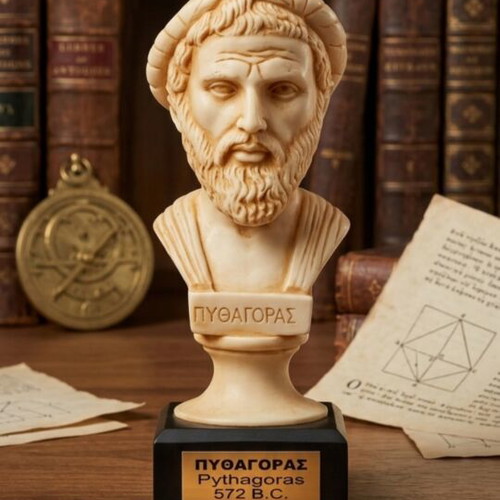 Pythagoras Decorative Statue new