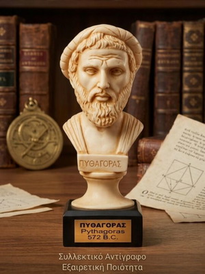 Pythagoras Decorative Statue new