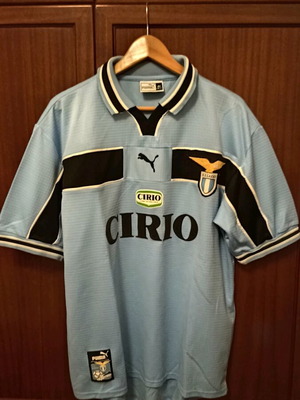 SS Lazio Lazio 98-00 vintage jersey like new, size XL